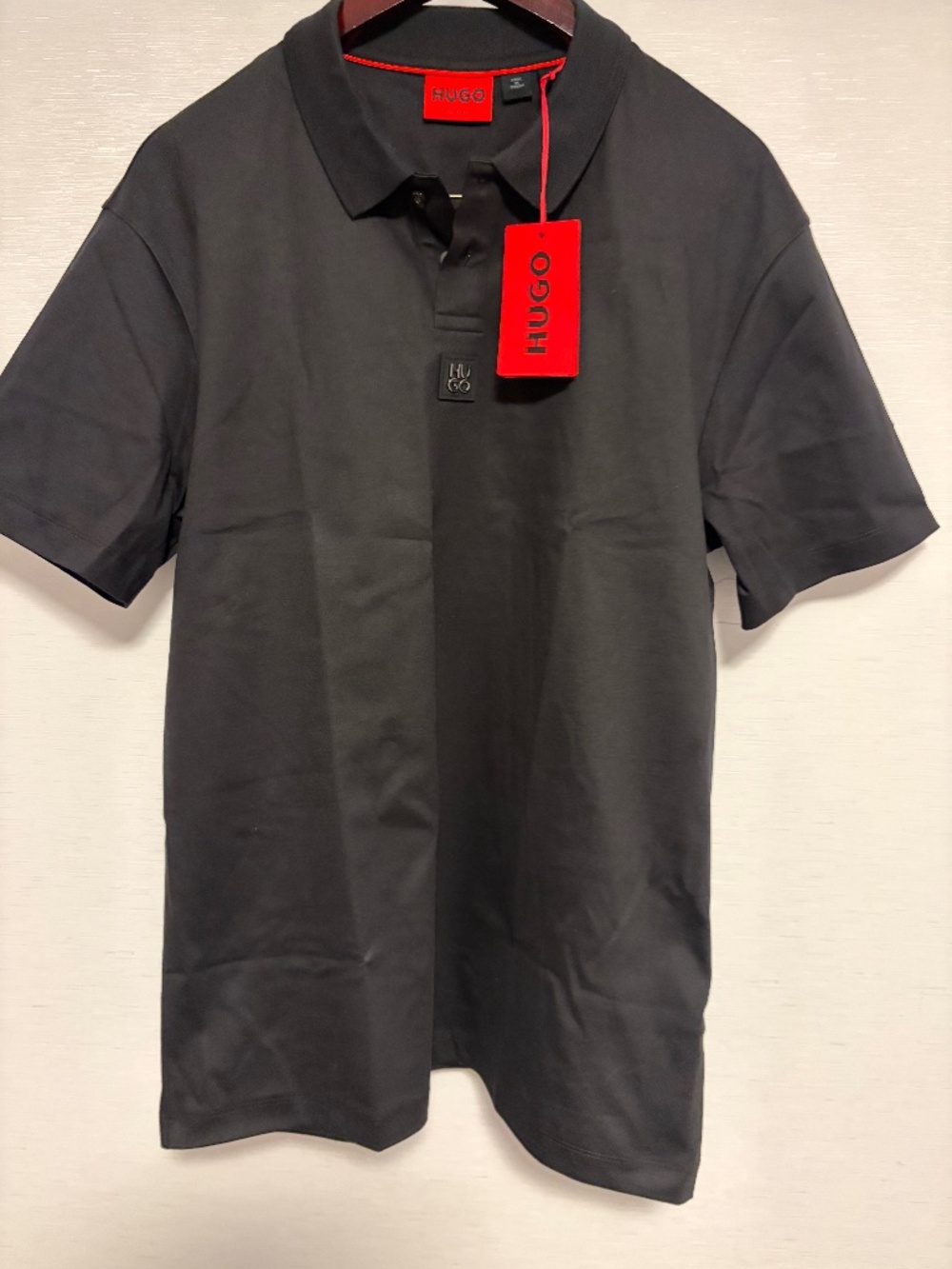 Men’s Hugo Boss Black Polo Shirt NWT